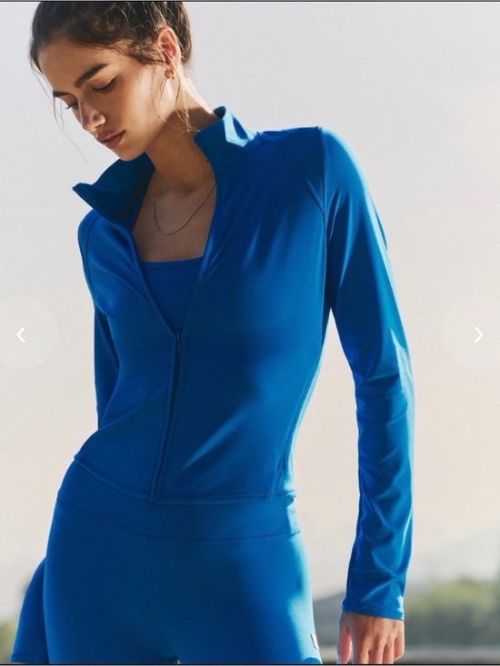 Vuori Jackets & Blazers - Vuori Regatta Blue AllTheFeels™ Full Zip Jacket